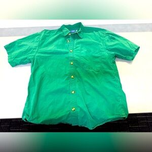 Aca Joe Beach green retro vintage beach tee